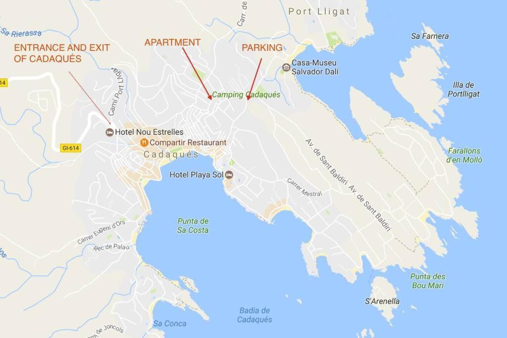 Apartmán Pequeno Y Acogedor En El Centro De Cadaqués Exteriér fotografie